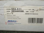 Gm Oem Absorber 88946598 New Free Shipping (tag# 9184). Price: $99.00.
