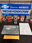1963 Nos Silver Chevrolet Gm Liter Bag W/harwdare New. Price: $2499.99.