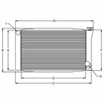 Howe 342A2816NF 19X28 Radiator; For Chevy New. Price: $321.99.