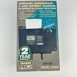 Guest Chargepro Amp On-board Battery Charger, Model #2608 12 Volt Waterproof New. Price: $74.99.