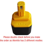 Battery For Alemite 339804 12 Volt 2.0AH 2000MAH Ni-cd Open. Price: $45.21.