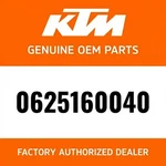Ktm 0625160040 - Grooved Ball Bearing C3 Transmission Main Shaft New. Price: $27.49.