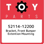 52114-12200 Toyota Bracket, Front Bumper Extention Mounting 5211412200, New Genu. Price: $43.20.