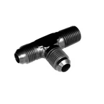 Redhorse Fitting 826-12-12-2; Npt Tee Black -12AN 3/4 In. Male New. Price: $26.97.