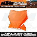 New Oem Ktm Orange Front Number Plate 125 250 300 350 450 Sxf Xcf Smr 2027. Price: $34.99.
