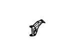 Genuine Ford Hinge Assembly 6F2Z-1726801-D New. Price: $98.60.