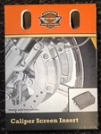 Harley Davidson Black Caliper Screen Insert Part# 41300154 '08 -later Touring New. Price: $29.99.