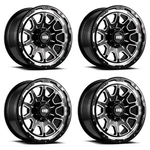 Set 4 20" Grid Offroad GD15 20X9 8X6.5 0MM Wheels Gloss Black Milled Truck Rims New. Price: $1138.46.