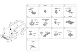 Genuine New Sensor Assy-a Type Crash Suits Hyundai Staria Elite 2022-ONWARD 3.5L Brand. Price: $78.32.
