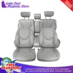 Fits 2006 - 2012 Toyota RAV4 Replacement Full Set Leather Seat Covers Ash Gray New. Price: $483.99.