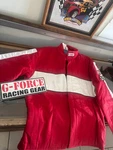 G-force Racing Gear Jacket & Pants (red + White) Large Suit New. Price: $249.99.