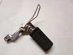 Honda Shadow VT700C Right Front Footrest With Bracket Fits 1986-1987 Used. Price: $16.00.