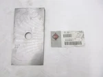 Oem International Truck & Engine Steel Wedge 2020883C1 Silver 3.5 New. Price: $30.99.