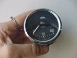 Vg Used Oe Jaeger Smiths Oil Pressure Gauge Triumph TR4 Tested And Works. Price: $65.00.