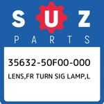35632-50F00-000 Suzuki Lens,fr Turn Sig Lamp,l 3563250F00000, New Genuine Oem Pa. Price: $37.58.