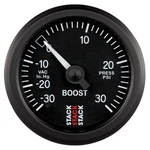 Autometer 52MM Stack Boost Gauge -30INHG +30PSI Mechanical, Black New. Price: $150.99.