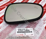 87931-33B40 Lexus Genuine Front Right Rh Passenger Mirror Blind Spot Lane Change New. Price: $316.42.