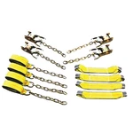 Ba Products 8-POINT Vehicle Tie-down System 14FT 2" Ratchet Straps W/ Chain New. Price: $198.00.