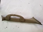 Tan Right Passenger Pillar Trim W/ Handle Fits 05 06 07 Ford F250 F350 F450 Used. Price: $60.00.