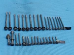 69-78 Honda CB750 & Complete Set Of Crankcase Bolts Used. Price: $15.00.