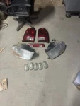 Led Tail Lights+headlights For 2009 2010-2018 Dodge Ram 1500 2500 3500 4PCS Set Used. Price: $110.00.
