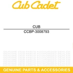 Cub Cadet BP-3008793 Spreader Motor Assembly Rear 100LB New. Price: $179.08.