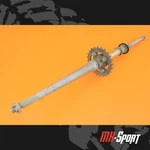 07-25 2007 LTZ90 Oem Rear Axle Wheel Shaft Sprocket Hub Used. Price: $349.99.