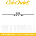 Cub Cadet BP-3031681 Spreader Wiring Harness Rear 100LB New. Price: $107.43.