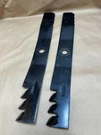 Rotary Mulching Blades 15-10073 (set Of 2) 21" Replaces John Deere M128485 Open. Price: $54.99.