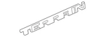 Genuine Gm Nameplate 84974778 New. Price: $51.56.