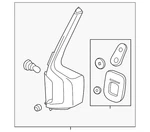 Genuine Volvo Tail Light Assembly 31655919 New. Price: $506.06.