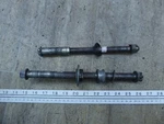 1983 Yamaha XT550 Enduro Y667-1) Front And Rear Wheel Axle Bolts Set Used. Price: $36.99.