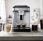 De'longhi Magnifica Evo Automatic Espresso Machine With Frother And Preset Recip Open. Price: $465.00.