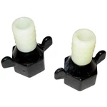 Shurflo By Pentair Straight Fitting Wingnut Swivel 1/2"-14NPT(F) X 5/8"BARB 9 New. Price: $22.95.