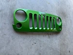 Jeep Front Grille For Wrangler Jku 07-2018 Green Used. Price: $139.99.