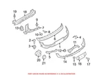 For Mini Genuine Bumper Guide 51127250966 New. Price: $46.37.