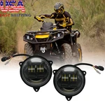 2PCS Front Left Right Led Headlights For Can-am 500 650 850 800R 1000R New. Price: $85.00.