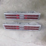 75 76 77 Pontiac Ventura Ii Original Gm Tail Light Lamp Assemblies With Bezels Used. Price: $109.99.