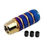 Osilly 95MM/3.74" Car Shifter Knob, Aluminum Weighted Automotive Blue+golden New. Price: $18.64.