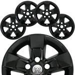 Fits Dodge Ram 1500 Truck 2013-2024 Black 17" Wheel Skins Hub Caps Rim Covers New. Price: $79.99.