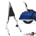 28" Chrome Backrest Sissy Bar For Harley Cvo Street Glide Road King 2009-2024 New. Price: $80.10.
