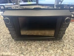2018 Toyota RAV4 Display Radio Receiver W/ Navigation 86100-42252 Oem Used. Price: $350.00.