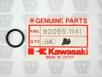 Kawasaki Nos New 92055-1141 Ring ID=13.8 Kx Kaf Klf Klt Ksf Vn Zx. Price: $5.99.