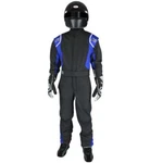 K1 Racegear 20-PRY-NB-3XS Precision Ii Youth Racing Suit Black/blue 3X-SMALL New. Price: $399.00.