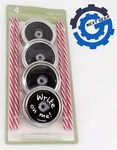 Home Essentials New 4 Pack Of Chalkboard Mason Jar Lids With Red Striped Straws. Price: $22.36.