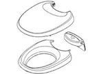 Thetford 36766 Bravura Seat & Cover Pod - White New. Price: $86.83.