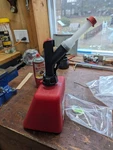 Reda Fuel Gas Can Single For Harley Saddlebags RGC1001 New. Price: $17.85.