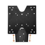 Morryde TV5-021H Mount; Rigid Wall Tilts +/- Degree To Side; New. Price: $79.69.