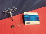 Ford Hood Ornament Vintage 1977 -79THUNDERBIRD Red Used. Price: $159.95.