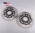 Us Front Brake Disc Rotor For Kawasaki Z750R Z1000/SX ER6N NINJA650 New. Price: $149.98.